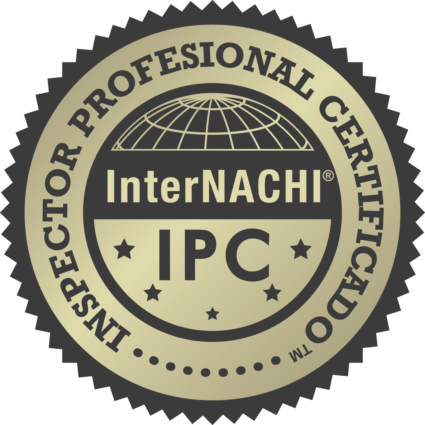 Inspecteur professionnel certifié InterNACHI (IPC) Inspecteur professionnel certifié InterNACHI (IPC)